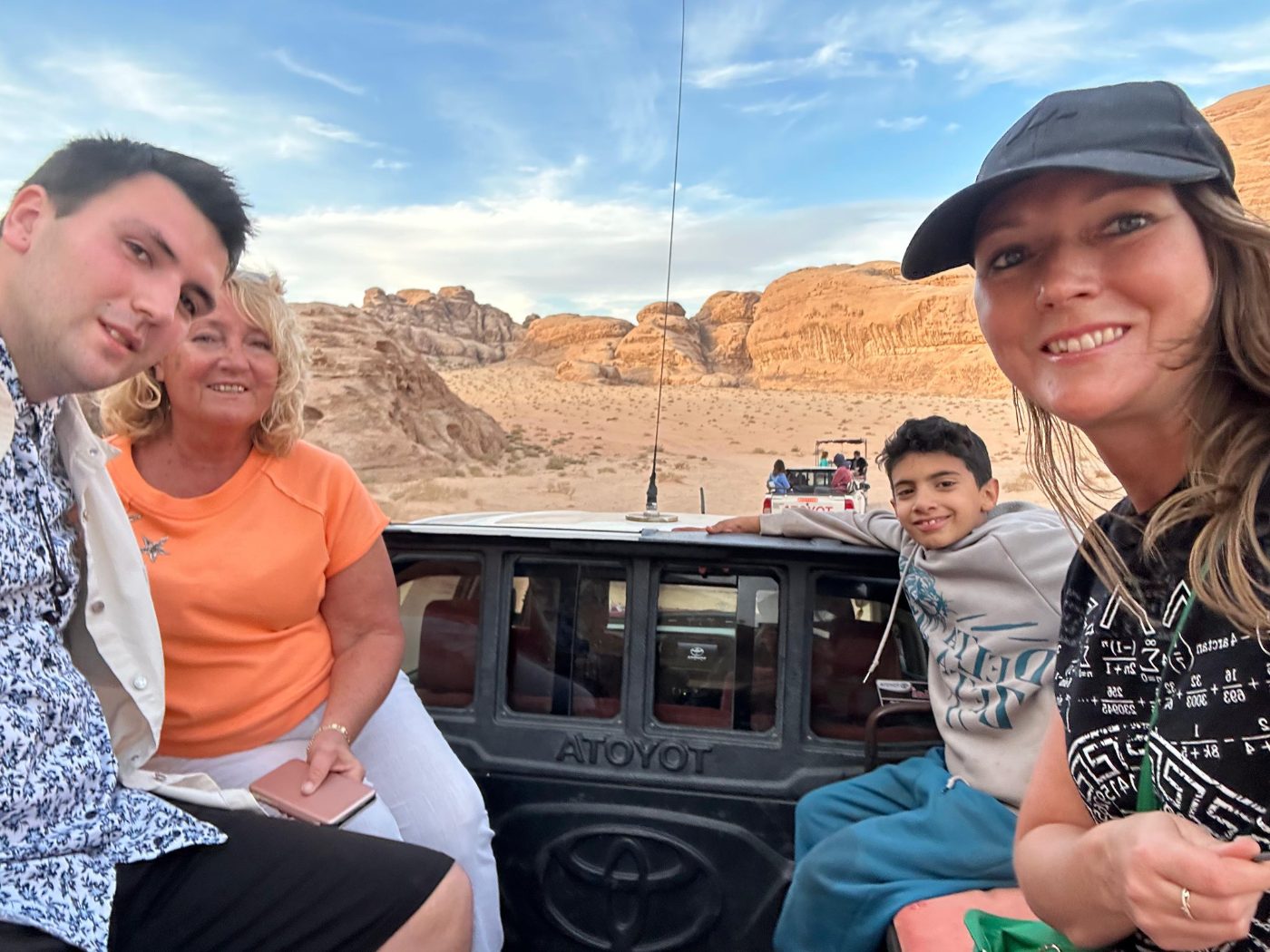 A family travelling with My VIP Travel