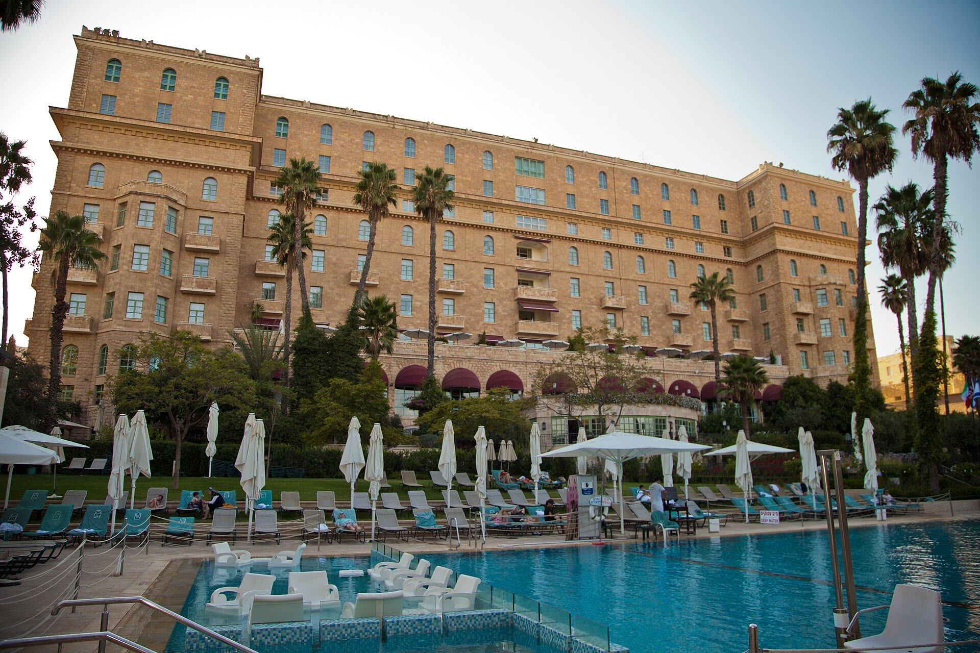 The King David Hotel, Jerusalem